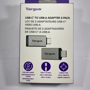 TARGUS-USB-C TO USB-A ADAPTER 2 -PACK